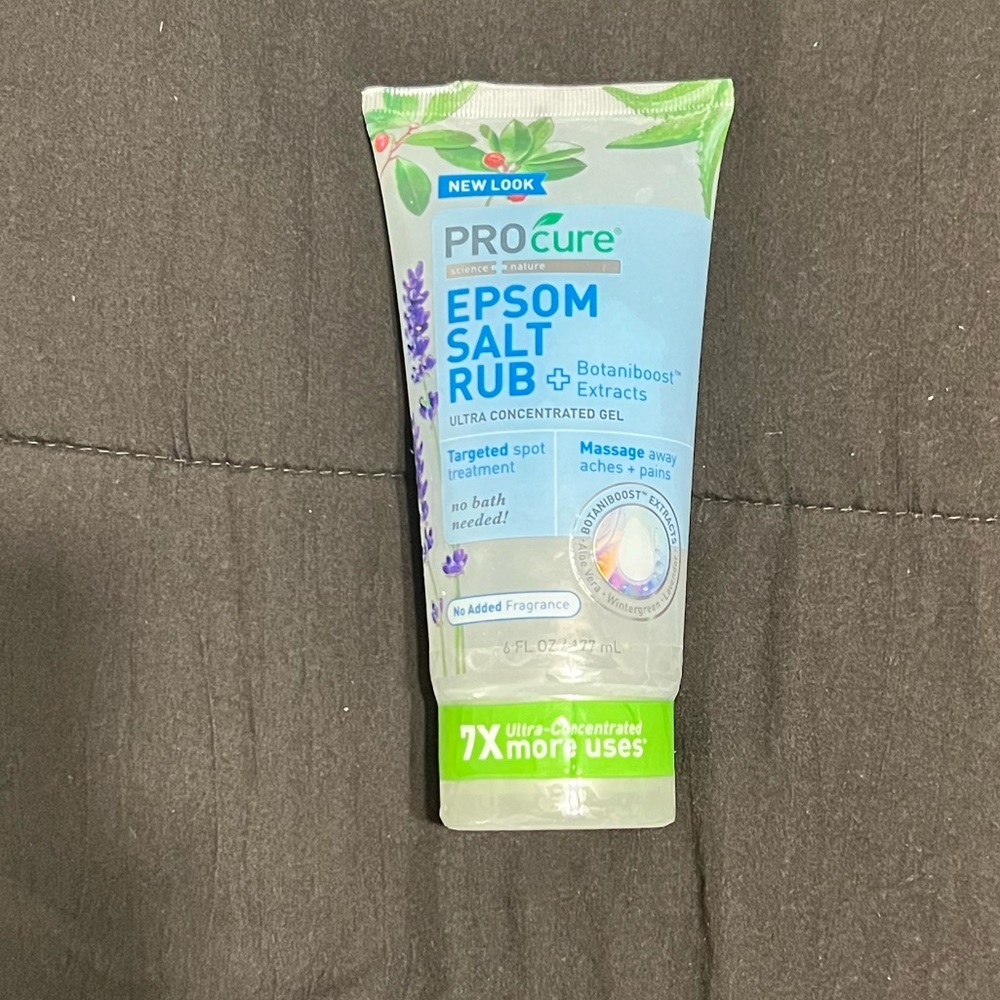 Epsom Salt Rub